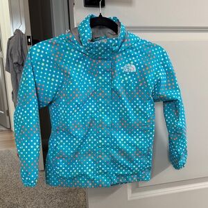 The North Face Kids' Aqua and Orange Swim Jacket